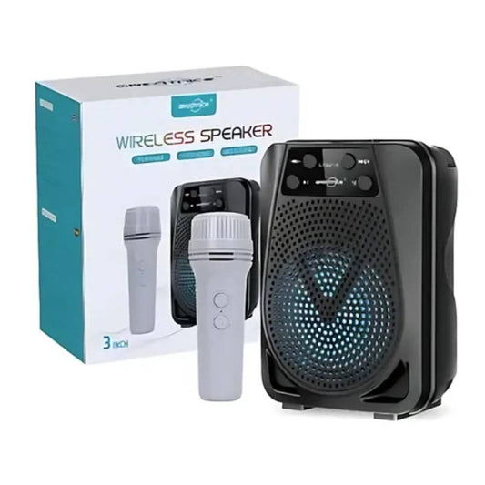 Portable Wireless Bluetooth Speaker with Microphone