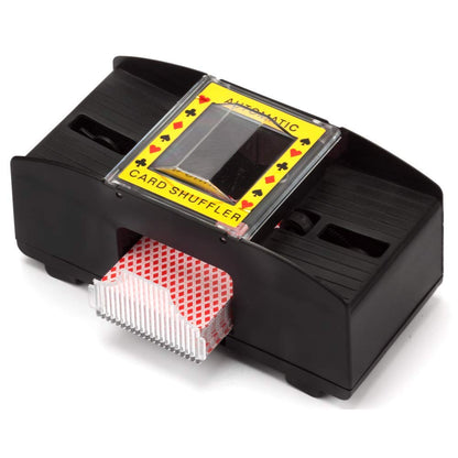 Automatic Card Shuffler - 2 Deck Playing Card Mixer