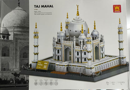 WANGE Taj Mahal Architecture Building Blocks 5211 – 1,113 Pieces