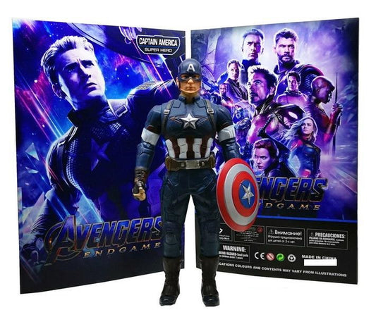 Captain America Super Hero Action Figure – Avengers Endgame Edition