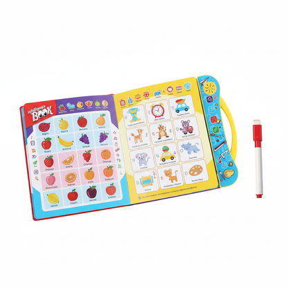 Professional product photo of Interactive Intelligence Book with marker