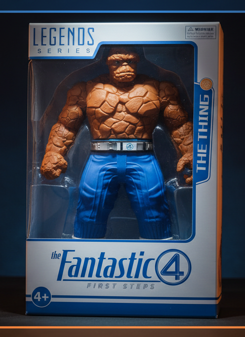 Marvel Legends Ben Grimm - The Thing Action Figure – Fantastic Four First Steps | 33cm