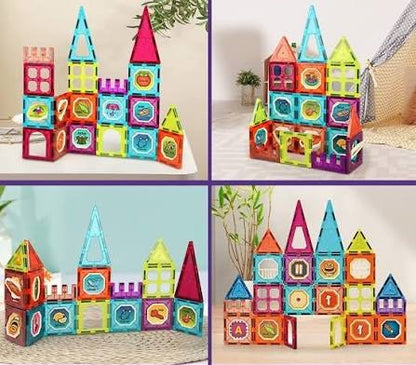 Magnetic DIY Construction Set for Kids – 33 Pieces