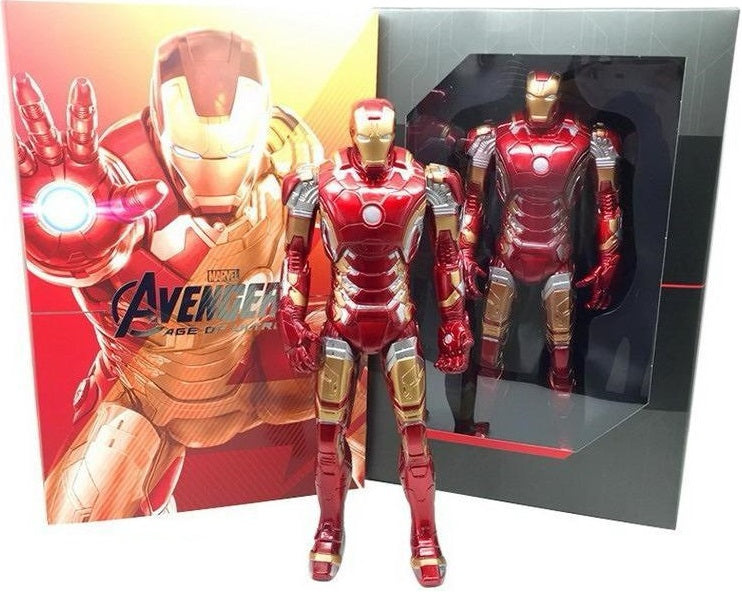 Marvel Iron Man Mark XLIII Action Figure – Avengers Age of Ultron with collector display box