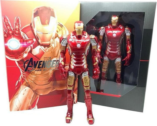 Marvel Iron Man Mark XLIII Action Figure – Avengers Age of Ultron with collector display box