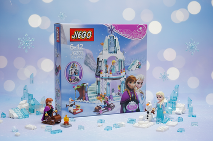 Jiego JG301 Frozen Ice Castle – Box Promotional Image