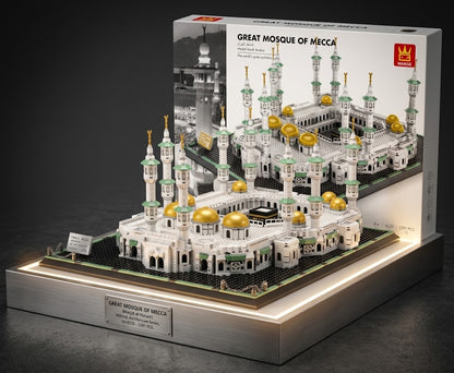 WANGE 6220 Great Mosque of Mecca Masjid al-Haram architecture building block set, 2291 pieces