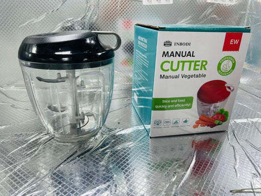 Manual Vegetable Cutter & Food Chopper – Pull String Hand Chopper