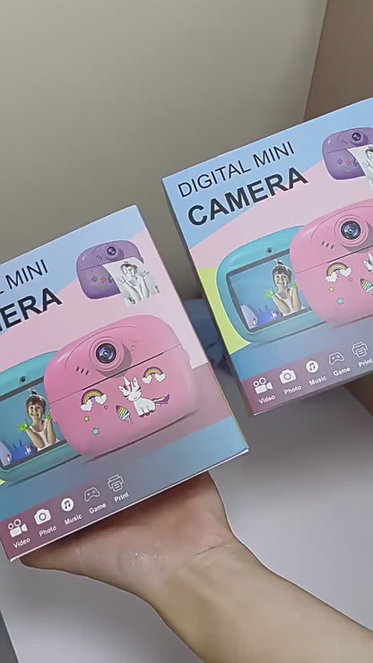 Kids Instant Print Digital Camera – DIY Photo Camera for Children