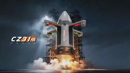 360° Rotation RC Starship Missile Drone – 2.4GHz Quadcopter with Headless Mode