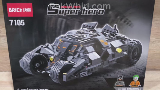 Super Heroes Batman Tumbler Building Block Set – 325 Pcs (Ages 6+) - 7105