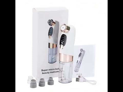 Micro Bubble Blackhead Remover Derma Suction - Vacuum Negative Pressure Facial Cleaner