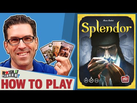 Splendor Board Game - Marc André کے ذریعہ 2-4 کھلاڑیوں کے لئے حکمت عملی کارڈ گیم