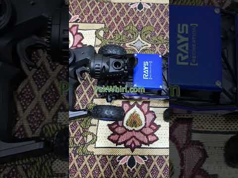 سموک فنکشن کے ساتھ ریموٹ کنٹرول راک کرالر مونسٹر ٹرک - 2.4GHz آف روڈ RC کار