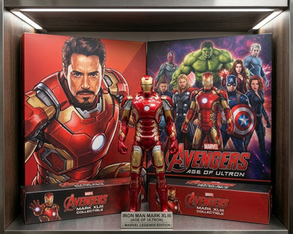 Marvel Avengers Iron Man Mark XLIII Action Figure – Age of Ultron Collectible Toy