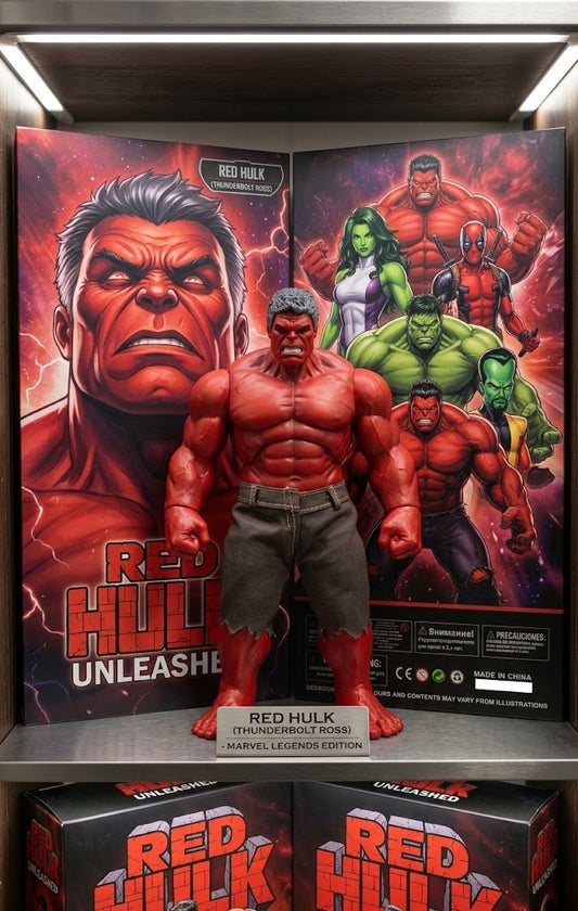 Red Hulk Super Hero Action Figure – 30cm Collectible Toy | Captain America: Brave New World